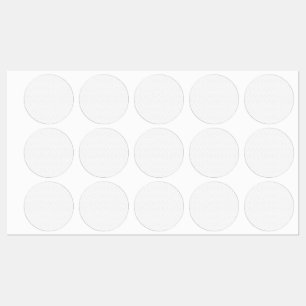 Custom Round Logo Labels for Small Business