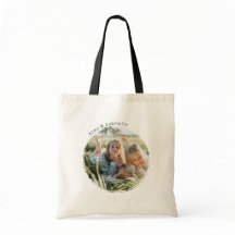 Custom Round Photo Toilet Bag,Text