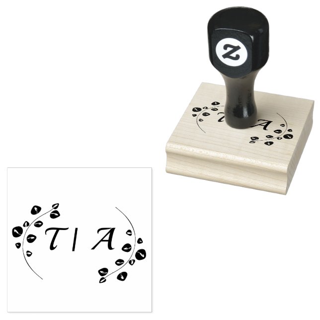 Custom Rubber Stamp, Stamp for Ink, Personalised (Stamped)