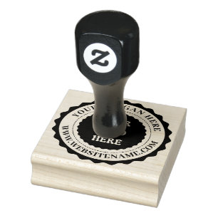 Custom Rubber Stamp with Your Business Logo