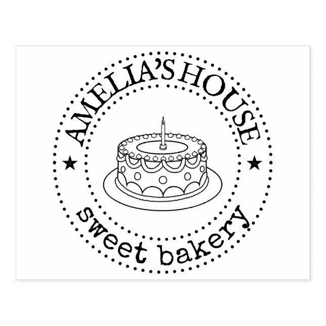 Custom Rubber Stamps with Your Personalised Logo (Imprint)