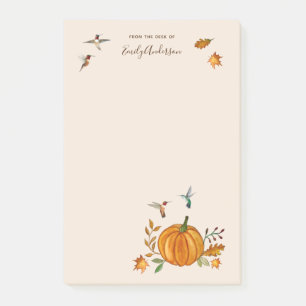Custom Rufous Hummingbirds Notepad