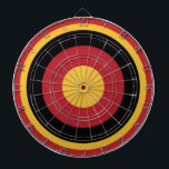 Custom  Rustic  Dartboard<br><div class="desc">A dartboard is a popular recreational and competitive game that provides hours of fun for players of all ages and skill levels. Typically made from sisal fibres, cork, or electronic components, dartboards are designed to withstand the impact of darts while offering precise scoring zones. Standard dartboards feature a circular design...</div>