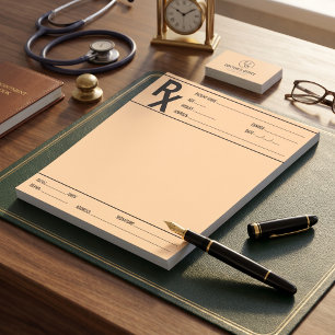Custom RX Prescription Pad Doctor Pharmacist DEA