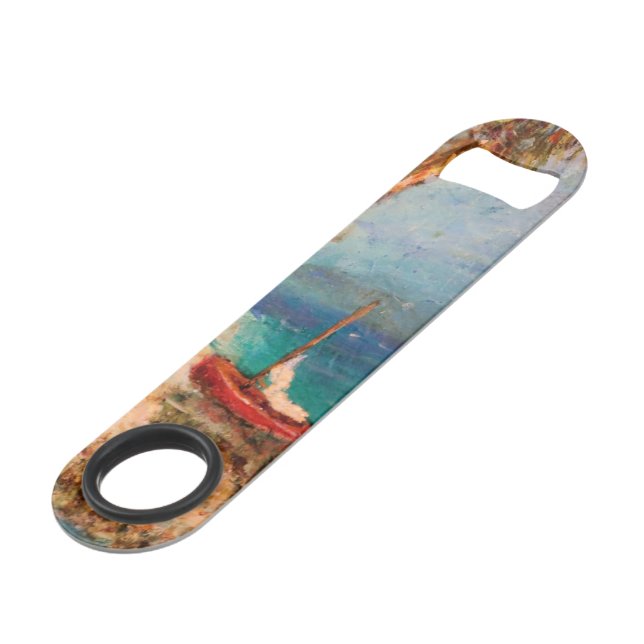 Custom Sailing Speed Bottle Opener (Back Angled)
