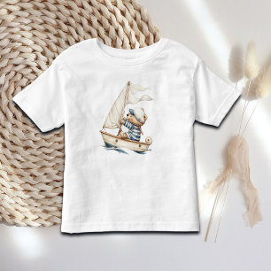 Custom Sailor Teddy Bear Toddler T-Shirt