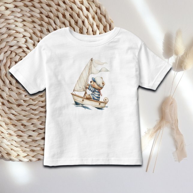 Custom Sailor Teddy Bear Toddler T-Shirt (Creator Uploaded)