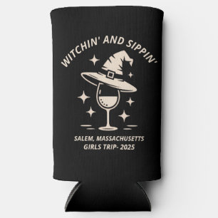Custom Salem Halloween Festival Shirt 2025 Seltzer Can Cooler