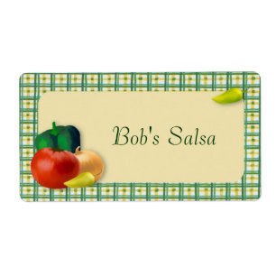 Custom Salsa Label