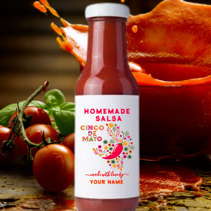 Custom Salsa Labels for Homemade Salsa