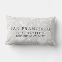Custom San Francisco Map | Light Grey