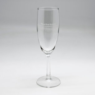 Custom Sand Etched Flute #17