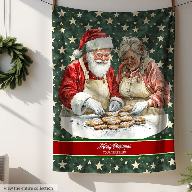 Custom Santa Claus Blanket Holiday Season (Custom Santa Claus Blanket Holiday Season)