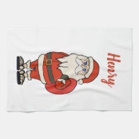 Custom Santa Claus Christmas Flip Flops