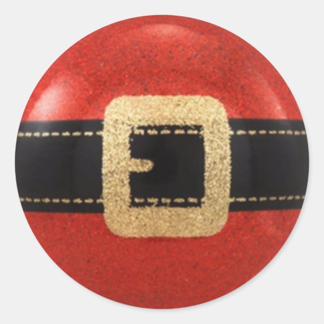 Custom Santa Stickers (Front)