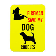 Custom Save My Dog Fire Safety