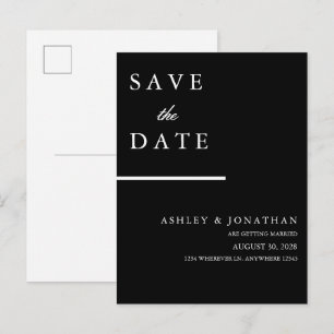 Custom Save the Date Announcement Postcard