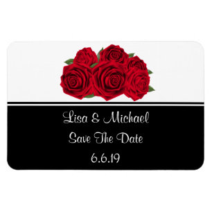 Custom Save The Date Magnet