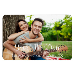 Custom Save The Date Magnet