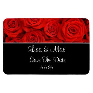 Custom Save The Date Magnet