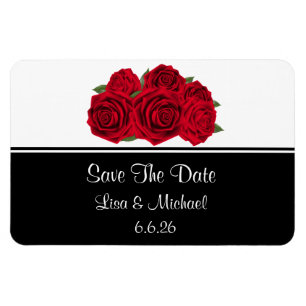 Custom Save The Date Magnet