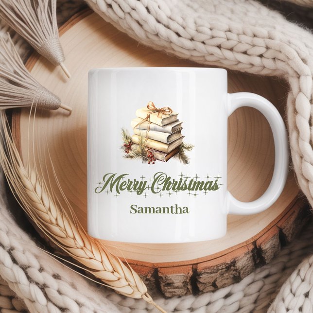 Custom Scandinavian Christmas Name Coffee Mug (Custom Scandinavian Christmas Name Coffee Mug)