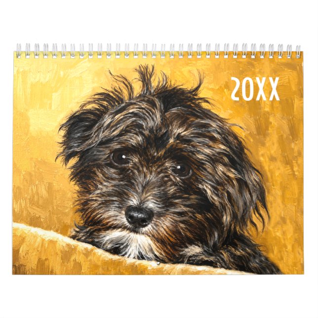 Custom Schnoodle Calendar (Cover)