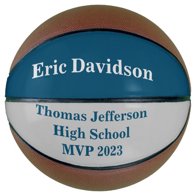 Custom School Awards Basketball (Front)