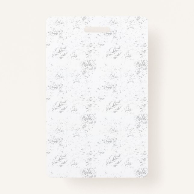  Custom School & Event Plastic Name Tag ID Badge (Front)