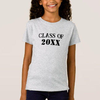 Custom School Graduate Date T-Shirt