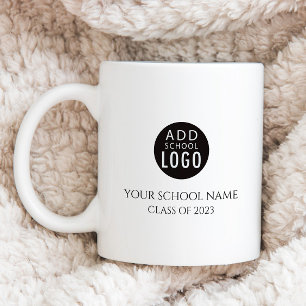 Custom School Name & Logo Graduation Coffee Mug