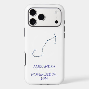 Custom Scorpio Constellation iPhone Case - Persona