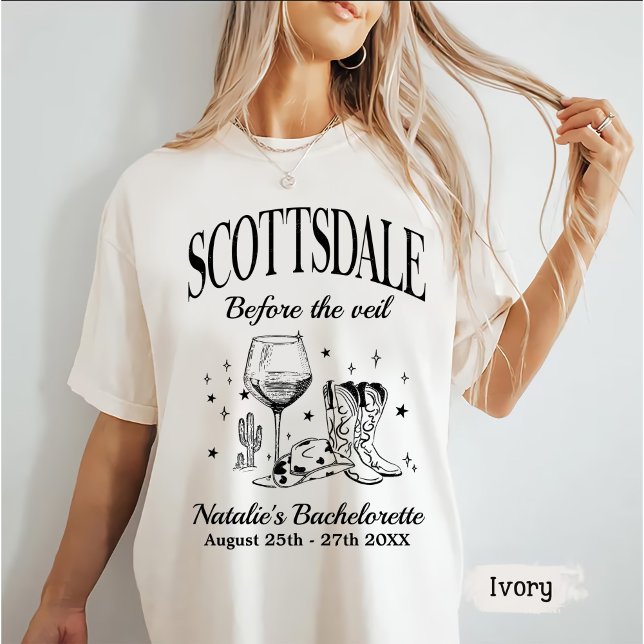 Custom Scottsdale Bache Party Before The Veil T-Shirt (Creator Uploaded)