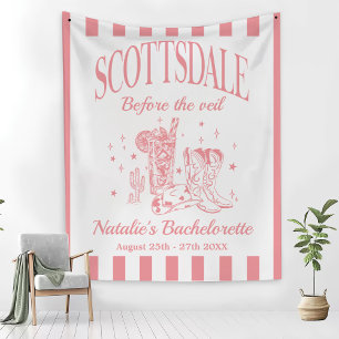 Custom Scottsdale Bache Party Before The Veil Tapestry