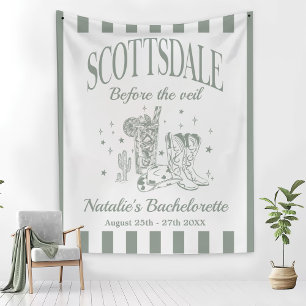 Custom Scottsdale Bache Party Before The Veil Tapestry