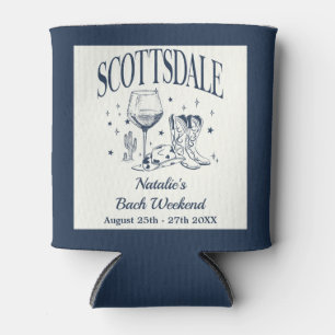 Custom Scottsdale Bachelorette Party Bridesmaid Can Cooler