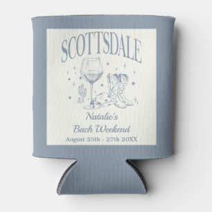 Custom Scottsdale Bachelorette Party Bridesmaid Can Cooler