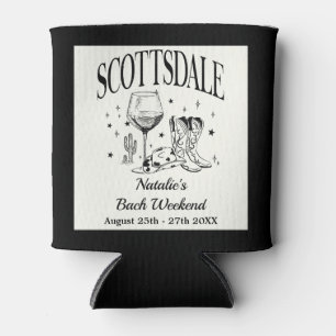 Custom Scottsdale Bachelorette Party Bridesmaid Can Cooler