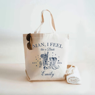 Custom Scottsdale Bachelorette Party Man I Feel Tote Bag