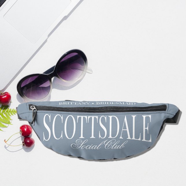 Custom Scottsdale Bachelorette Party Personalised Bum Bags (Creator Uploaded)