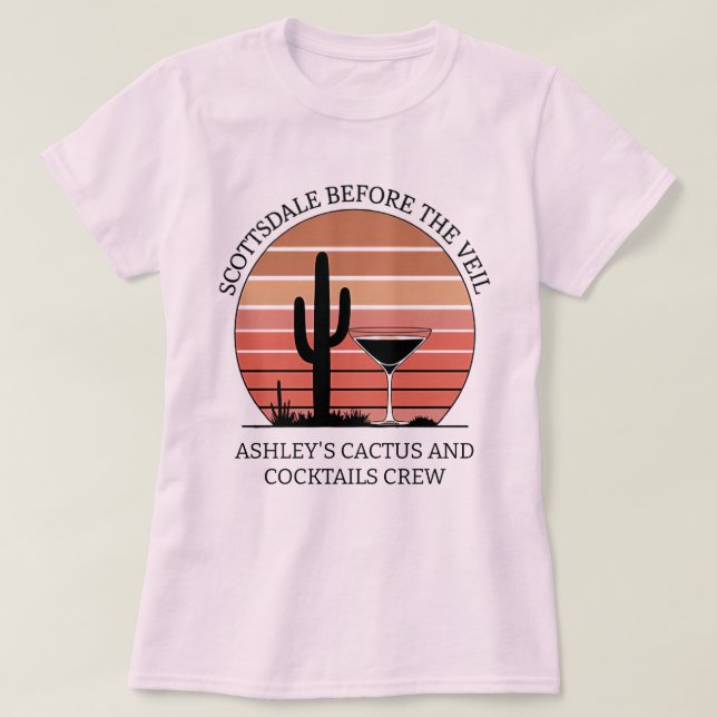 Custom Scottsdale Before the Veil Group Bach T-Shirt (Design Front)