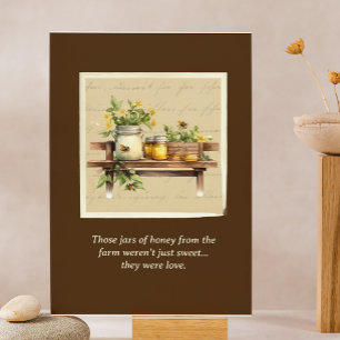 Custom Script Floral Family Recipe Mom Mothers Day Card