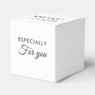 Custom Script Heart Favour Boxes With Personal Tex
