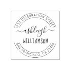 Custom Script Name & Family Name Return Address