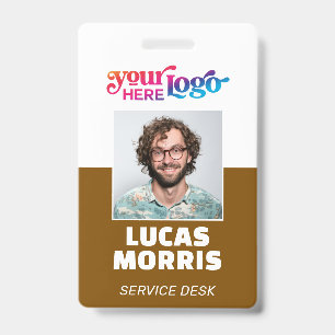 Custom Security Badge Employee/Event ID with Photo