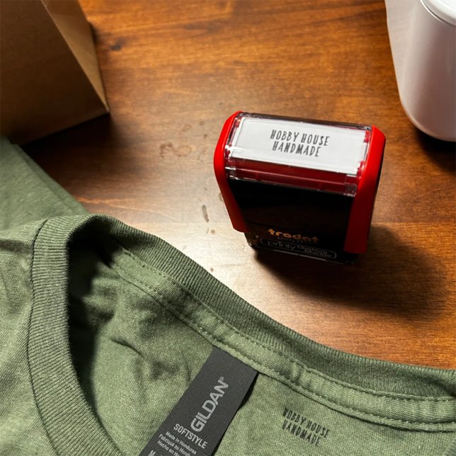 Custom Self-Inking Clothing & Fabric Name Stamp (Creator Uploaded)