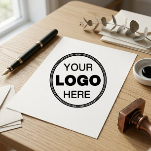 Custom Self-Inking Return Address  Business Logo Rubber Stamp