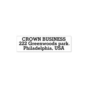 Custom Self Inking Rubber Stamp