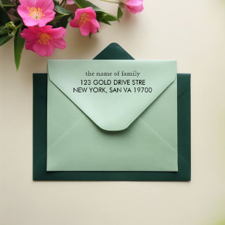 Custom Self Inking Stamp – Personalized Address St