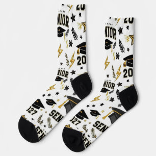 Custom Senior Socks Rally Graduation Photoshoot